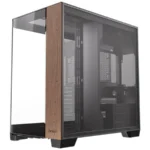 Gabinete ANTEC C8 CURVE WOOD – E-ATX Cristal Templado, Sin Ventiladores, USB 3.0, USB Tipo-C 3.2 - Negro/Madera - Image 2