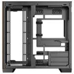 Gabinete ANTEC C8 CURVE WOOD – E-ATX Cristal Templado, Sin Ventiladores, USB 3.0, USB Tipo-C 3.2 - Negro/Madera - Image 5