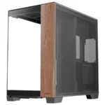 Gabinete ANTEC C8 WOOD – E-ATX, Vidrio Templado, 3 Ventiladores Incluidos, USB 3.0, USB Tipo-C 3.2 - Negro/madera - Image 4