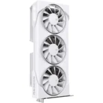 Tarjeta De Video XFX SWIFT RX 9060 XT OC WHITE - 16GB GDDR6, 128 Bits, PCI Express 5.0, X1 8Pin – Boost 3320 MHz - Image 2