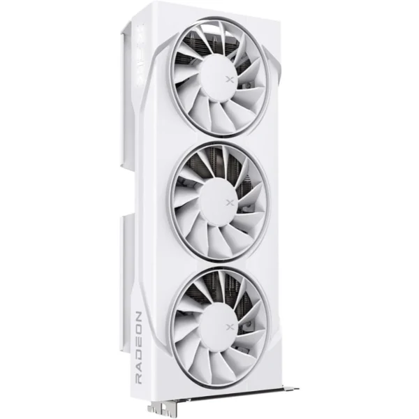 Tarjeta De Video XFX SWIFT RX 9060 XT OC WHITE - 16GB GDDR6, 128 Bits, PCI Express 5.0, X1 8Pin – Boost 3320 MHz - Image 2