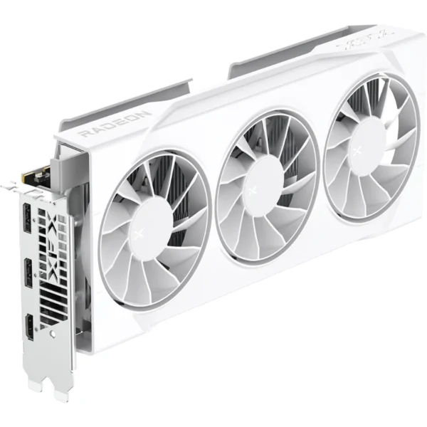 Tarjeta De Video XFX SWIFT RX 9060 XT OC WHITE - 16GB GDDR6, 128 Bits, PCI Express 5.0, X1 8Pin – Boost 3320 MHz - Image 4