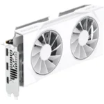 Tarjeta De Video XFX SWIFT RX 9060 XT OC WHITE GAMING - 8GB GDDR6, 128 Bits, PCI Express 5.0, X1 8Pin – Boost 3320 MHz - Image 3