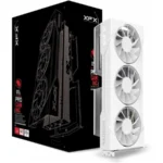 Tarjeta De Video XFX SWIFT RX 9060 XT OC WHITE - 16GB GDDR6, 128 Bits, PCI Express 5.0, X1 8Pin – Boost 3320 MHz