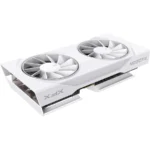 Tarjeta De Video XFX SWIFT RX 9060 XT OC WHITE GAMING - 8GB GDDR6, 128 Bits, PCI Express 5.0, X1 8Pin – Boost 3320 MHz - Image 4