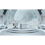 Silla Gamer Cooler Master Caliber X2C - Hasta 150Kg, Apoyabrazos 4D, Pistón Clase 4, Altura Ajustable, Cojín Lumbar, Reclinable, Gris/Blanco - Image 3