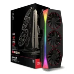 Tarjeta De Video XFX MERCURY RX 9070 XT OC Edition Magnética Air - 16GB GDDR6, 256 Bits, PCI Express 5.0, X3 8 Pin  - Boost 3100 MHz