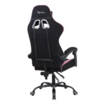 Silla Gamer Deportiva XZEAL XZ20 - Hasta 100Kg, Textil Ergonómico, Reclinable, Pistón C3, Acero, Soporte Lumbar, 165°, Rosa/Negro - Image 7