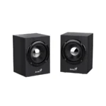 Bocinas GENIUS SP-HF385BT - Bluetooth 5.0, 4W RMS, Inalámbrico - Alámbrico, USB, 3.5mm - Negro