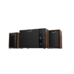 Bocinas GENIUS SW-2.1 350 - 15W RMS, Subwoofer, Alambrico, 2.1 Canales, Controlador De Volumen, 3.5mm - Cafe Madera