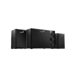 Bocinas GENIUS SW-2.1 350 - 15W RMS, Subwoofer, Alambrico, 2.1 Canales, Controlador De Volumen, 3.5mm - Negro Madera - Image 2