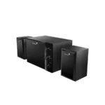 Bocinas GENIUS SW-2.1 350 - 15W RMS, Subwoofer, Alambrico, 2.1 Canales, Controlador De Volumen, 3.5mm - Negro Madera - Image 3