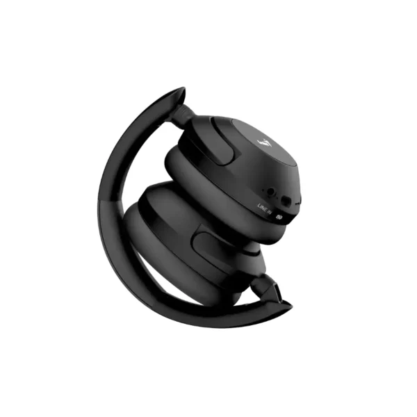 Diadema GENIUS HS-810BT - Con Microfono, Plegables, Inalámbrico - Alámbrico, Bluetooth 5.3, 3.5mm - Color Negro - Image 3