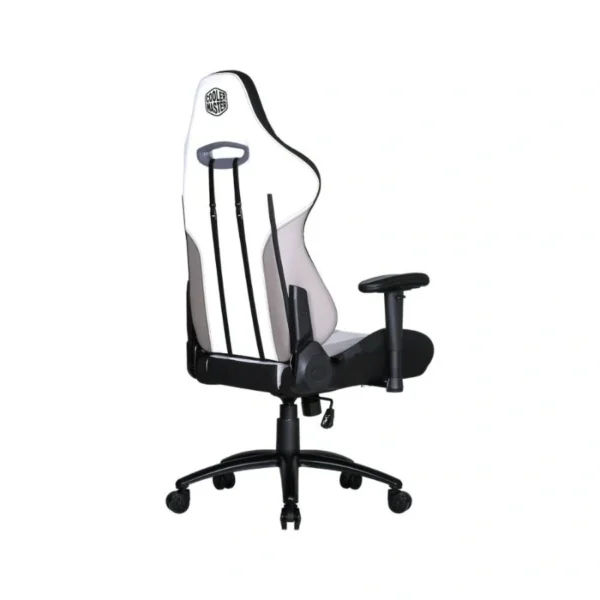 Silla Gamer Cooler Master Caliber R3C - Hasta 150 Kg, Pistón Clase 4, Altura Ajustable, Reposabrazos, Acero, Gris/Blanco - Image 3