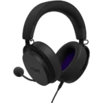 Diadema Gamer NZXT RELAY – Alámbrico, Micrófono Boom, 3.5 mm o USB, Audio 7.1 - Negro