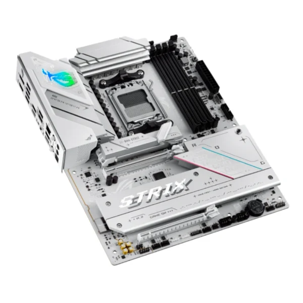 Tarjeta Madre ASUS ROG STRIX B850-A GAMING WIFI - Socket AM5, 256GB X4 DDR5 8000Mhz, Hdmi, Dp, M.2 PCIe 5.0, Wi-Fi 7, Bluetooth, USB 3.2, 2.0 - ATX - Image 4
