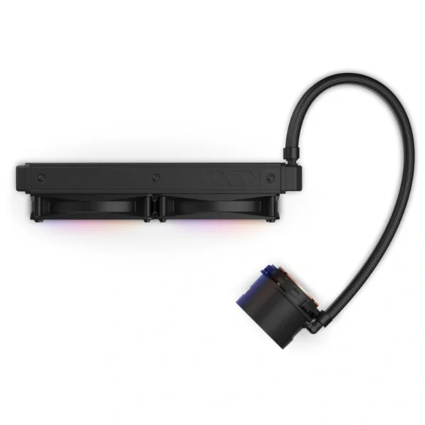 Enfriamiento Liquido NZXT KRAKEN 240 RGB – 240MM, 500-1800RPM, 78.86 CFM, 33,88 dBA, 4Pin 12V - Negro - Image 2