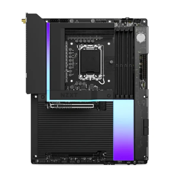 Tarjeta Madre NZXT N9 Z890 GAMING – Socket LGA1851, 256GB X4 DDR5 8000Mhz, Hdmi, M.2 PCIe 5.0, USB 3.2, Wi-Fi 7, Bluetooth - ATX - Image 1