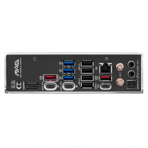 Tarjeta Madre MSI MAG X870 TOMAHAWK WIFI - Socket AM5, 256GB X4 DDR5 8400Mhz, Hdmi, Dp, M.2 PCIe 5.0, USB 3.2, 2.0, Wi-Fi 7, Bluetooth - ATX - Image 5