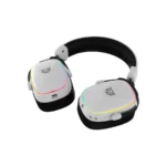 Diadema Balam Rush AEON EXPERT HS1100 - Inalámbrico, Alámbrico, Bluetooth 5.3, Sonido 7.1, Micrófono Desmontable - Blanco - Image 8