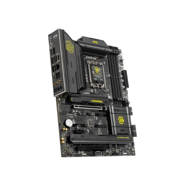 Tarjeta Madre MSI MAG B860 TOMAHAWK WIFI - Socket 1851, 256GB X4 DDR5 9200Mhz, Hdmi, Dp, M.2 PCIe 5.0, USB 3.2, 2.0, Wi-Fi 7, Bluetooth - ATX - Image 3