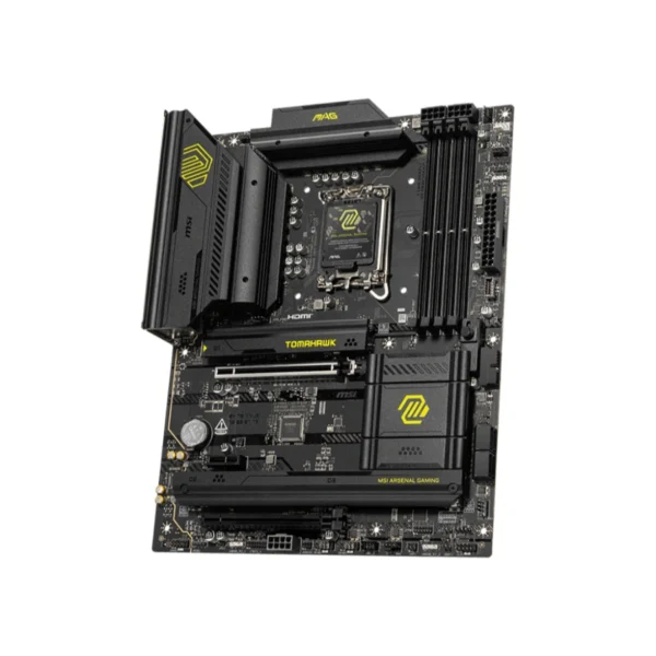 Tarjeta Madre MSI MAG B860 TOMAHAWK WIFI - Socket 1851, 256GB X4 DDR5 9200Mhz, Hdmi, Dp, M.2 PCIe 5.0, USB 3.2, 2.0, Wi-Fi 7, Bluetooth - ATX - Image 4