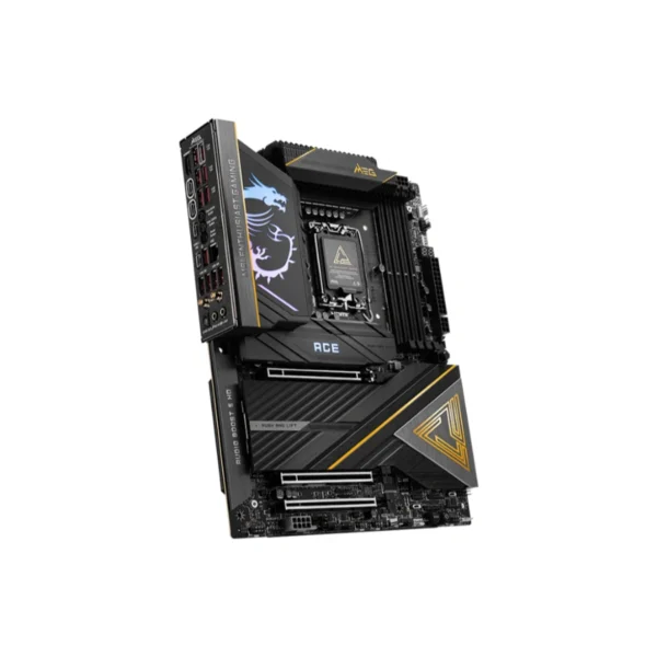 Tarjeta Madre MSI MEG Z890 ACE - Socket 1851, 256GB X4 DDR5 9200Mhz, Hdmi, Dp, M.2 PCIe 5.0, USB 3.2, 2.0, Wi-Fi 7, Bluetooth - ATX - Image 3
