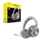 Diademas CORSAIR VIRTUOSO MAX WIRELESS – Inalámbrico, Bluetooth Receptor USB, Cancelación de ruido,  PC, Mac, Ps5, Ps4 - Plata - Image 5