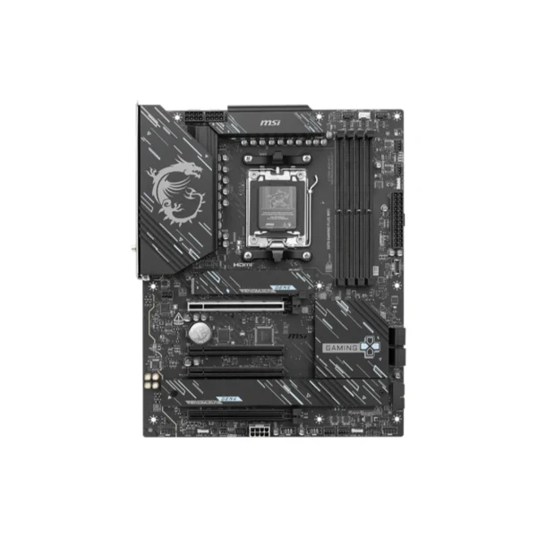 Tarjeta Madre MSI X870 GAMING PLUS WIFI - Socket AM5, 256GB X4 DDR5 8200Mhz, Hdmi, Dp / M.2 PCIe 5.0 / USB 3.2, 2.0, Wi-Fi 7, Bluetooth - ATX - Image 2
