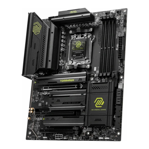 Tarjeta Madre MSI MAG X870 TOMAHAWK WIFI - Socket AM5, 256GB X4 DDR5 8400Mhz, Hdmi, Dp, M.2 PCIe 5.0, USB 3.2, 2.0, Wi-Fi 7, Bluetooth - ATX - Image 4