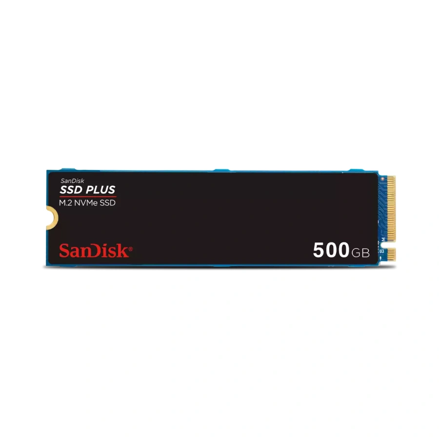 sandisk-ssd- Unidad SSD M.2 NVME SANDISK PLUS - 500GB, 2280, PCIE 3.0, Lectura 2400 Mb/S, Escritura 2500 Mb/S - Image 1
