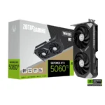 Tarjeta De Video ZOTAC GAMING GeForce RTX 5060 Ti 8GB Twin Edge OC - 8GB GDDR7, 128 bits, 2602 MHz, PCI Express 5.0, HDMI, DP, X1 8Pines