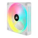 Ventilador De Expansión CORSAIR ICUE LINK QX120 RGB - 120mm, 400 - 2400 Rpm, 63.1 CFM, 37 dBA, Domo Magnético - Blanco - Image 2