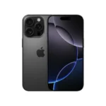 IPHONE 16 PRO MAX APPLE – 6.9”, iOS 18, Chip A18 Pro, CPU 6 núcleos GPU, 16 núcleos Neural, Alm. 256GB, Cámara 12MP/48MP/48MP - Titanio Negro