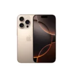IPHONE 16 PRO APPLE – 6.3”, iOS 18, Chip A18 Pro, Almacenamiento 128GB, Cámara 12MP/48MP - Titanio Del Desierto