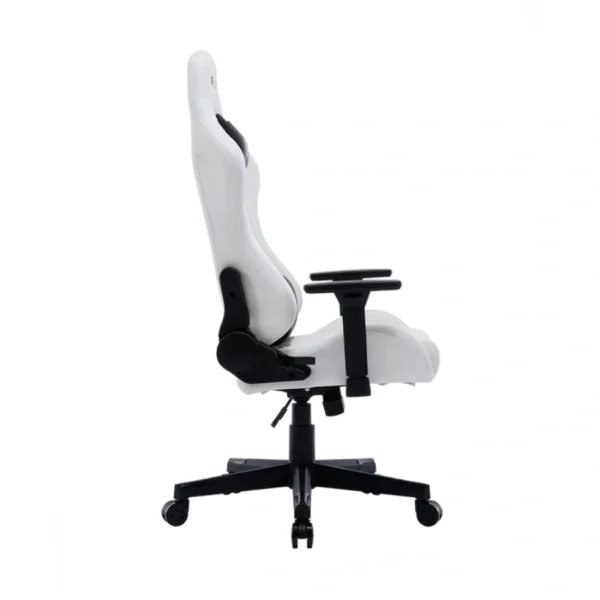 Silla Gamer Balam Rush Lightning Rush V2 Frost - Tela-Nylon, Espuma Moldeada, Soporta Hasta 150 Kg, Blanco, Gas Clase 4, Brazo 3D, BR-940573 - Image 4