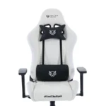 Silla Gamer Balam Rush Lightning Rush V2 Frost - Tela-Nylon, Espuma Moldeada, Soporta Hasta 150 Kg, Blanco, Gas Clase 4, Brazo 3D, BR-940573 - Image 3