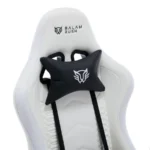 Silla Gamer Balam Rush Lightning Rush V2 Frost - Tela-Nylon, Espuma Moldeada, Soporta Hasta 150 Kg, Blanco, Gas Clase 4, Brazo 3D, BR-940573 - Image 6