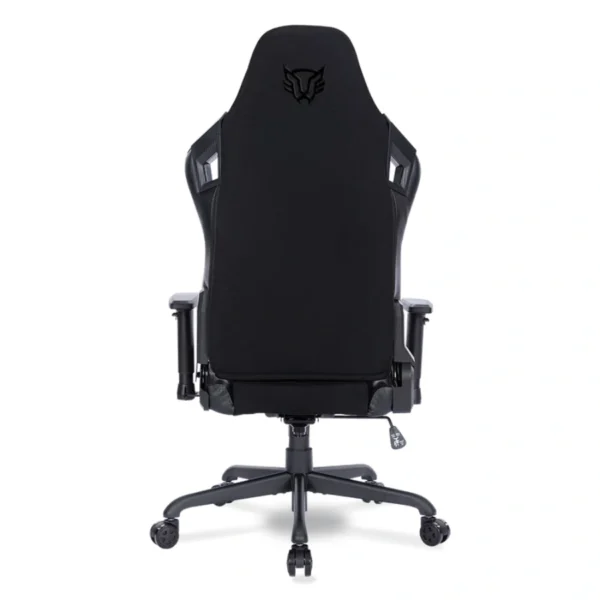 Silla Gamer Balam Rush Thunder Max V7 - Hasta 120kg, Reposabrazos 2D, Pistón Clase, PU + Tela + Espuma moldeada + Nylon, 180°, Negro - Image 3