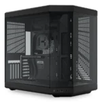 Gabinete HYTE Y70 Edicion Estandar – ATX Mid Tower, Cristal Templado, Cable Ryser PCIE 4.0 X 16, USB 3.2 - Negro