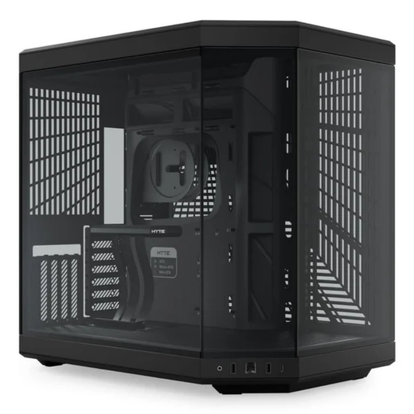 Gabinete HYTE Y70 Edicion Estandar – ATX Mid Tower, Cristal Templado, Cable Ryser PCIE 4.0 X 16, USB 3.2 - Negro - Image 1