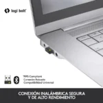 Mouse LOGITECH LIFT LEFT ERGONÓMICO – Inalámbrico, Receptor USB, Vertical, 1000 Dpi, 6 Botones - Color Grafito - Image 7