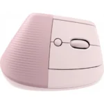 Mouse LOGITECH LIFT Ergonómico Vertical – 1000Dpi, 6 Botones, Inalámbrico, Bluetooth, Receptor USB, Rosa - Image 2
