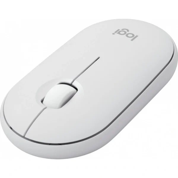 Mouse LOGITECH PEBBLE 2 M350S – Inalámbrico, Bluetooth, Receptor USB, 4000 Dpi, Color Blanco - Image 4