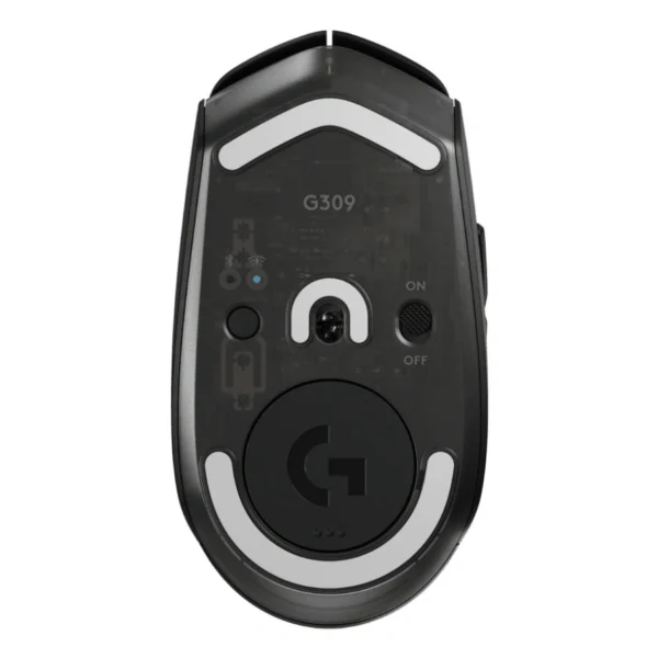 Mouse LOGITECH G309 LIGHSPEED – Inalámbrico, Bluetooth, Sensor HERO 25K, 25.600 DPI, Lightforce Interruptores Híbridos, Receptor USB - Negro - Image 5