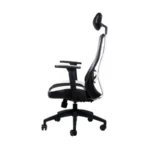 Silla Gamer Naceb X-one - Hasta 140kg, Respaldo Acolchado, Negro/Blanco - Image 11