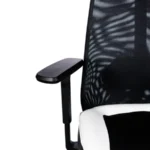 Silla Gamer Naceb X-one - Hasta 140kg, Respaldo Acolchado, Negro/Blanco - Image 4