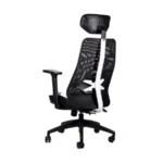 Silla Gamer Naceb X-one - Hasta 140kg, Respaldo Acolchado, Negro/Blanco - Image 8