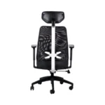 Silla Gamer Naceb X-one - Hasta 140kg, Respaldo Acolchado, Negro/Blanco - Image 7