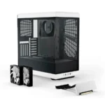 Gabinete HYTE Y40 - ATX Mid Tower, Cristal Templado Panorámico, 2 Vent. Incluidos, Cable Elevador PCIE 4.0 - Negro Con Blanco - Image 2